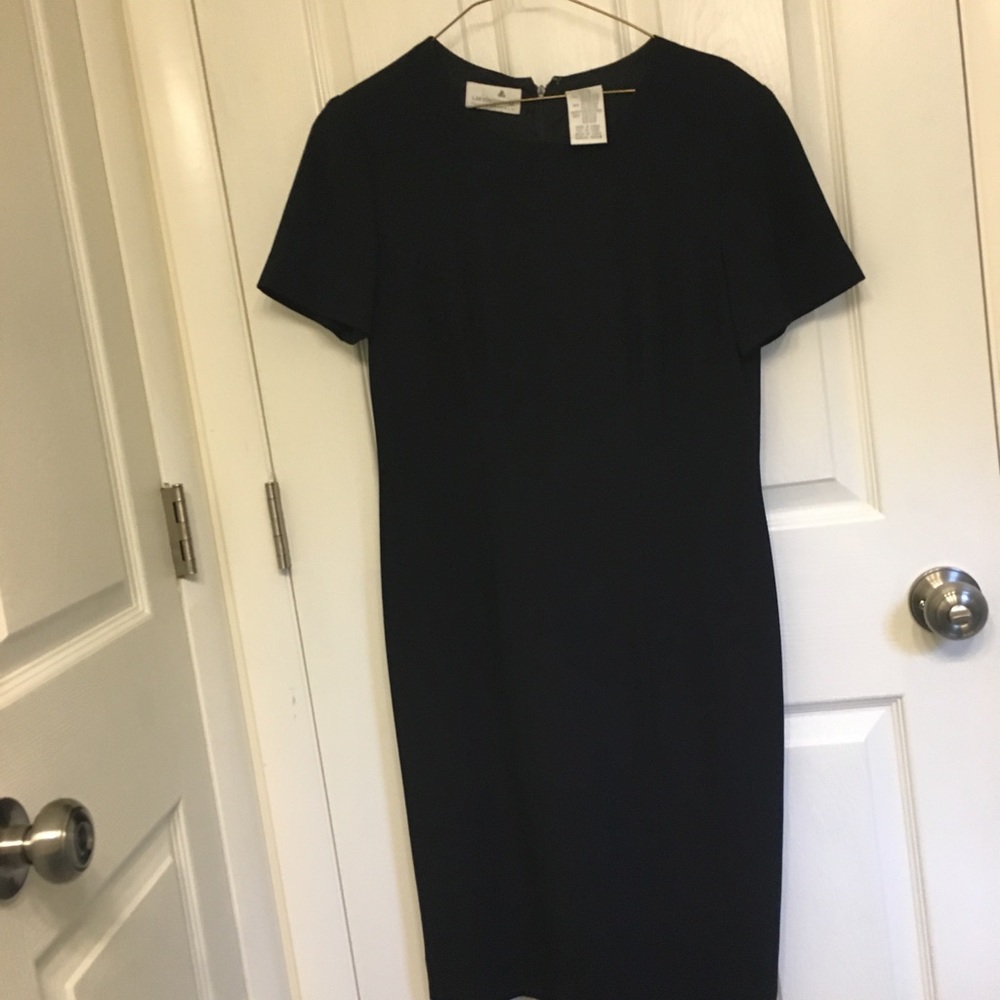 Liz Clairborne Little Black Dress Sheath Size 6P copy
